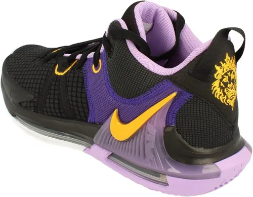 Vista 2 de NIKE Tenis para hombre, NegroOro Universitario-lila-multicolor