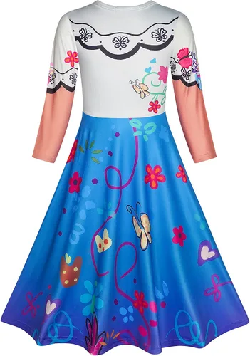 Vista 3 de Girls Costume Little Princess Dresses Girls Outfit 2PCS Pants Set Boys Costume Shirt Cape Cloak