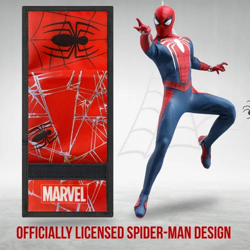 Vista 3 de Marvel Cartera infantil Spider-Man con Vengadores, plegable