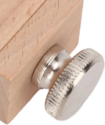 Vista 8 de TOPINCN Soporte para papel de lija de haya, bloques de lijado, herramientas de cuero hechas a mano, bloque de lijado de madera, madera sin terminar