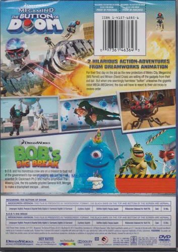 Vista 2 de Megamind The Button of Doom B.O.B.'s Big Break