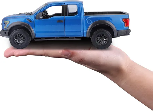 Vista 12 de Maisto 1:24 SE Camiones 2017 Ford F150 Raptor - Azul