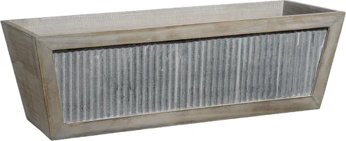Vista 6 de Caja de madera Classic Home and Garden, para ventana
