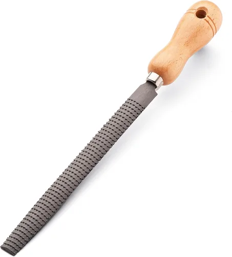 Vista 8 de Kings County Tools Raspa plana para carpintería de 8 pulgadas Material de acero de alta calidad Duradero y duradero Mango de madera de haya