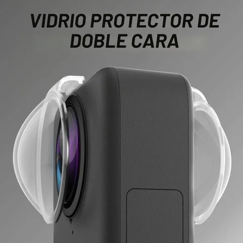 Vista 4 de Protector de lente compatible con DJI Osmo 360, protectores de lente transparentes para osmo 360 con protector de pantalla de lente para DJI Osmo