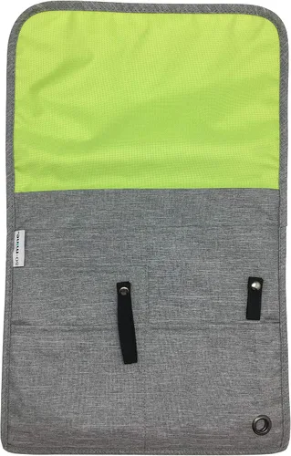 Vista 8 de So-Mine Commuter Bolsa esencial Se fija al asiento de la aerolínea y el bolsillo del coche Organizador de viaje Perfil delgado 6 bolsillos 2