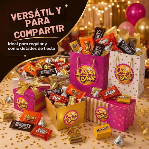 Vista 4 de Paquete Surtido de Dulces de Chocolate a Granel – 1.5 Lb Mezcla de Dulces de Chocolate a Granel – Dulces de Chocolate a Granel – Chocolate – Barras