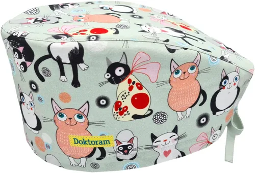 Vista 120 de Print Scrub Caps - Sombrero perfecto para enfermeras, médicos y EMTs..