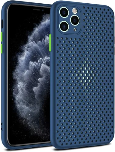Vista 20 de Funda de disipación de calor para teléfono, nueva funda celular permeable con agujeros para disipación de calor, protección completa de lente