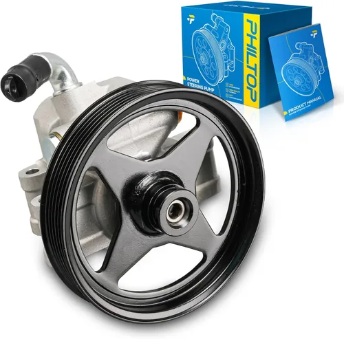 Vista 64 de PHILTOP 215345 Bomba de dirección asistida con polea, apta para Corolla 2003-2008; Matrix; Vibe, Reemplazar OE 215345, 4236, 4236C, 4431002101