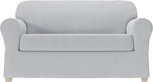 Vista 43 de Zenna Home Simply Fit - Funda elástica para sofá (1 pieza), color crudo