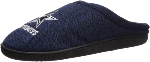 Vista 101 de FOCO NFL - Pantuflas para hombre con suela Cupsole tejidas en poliéster