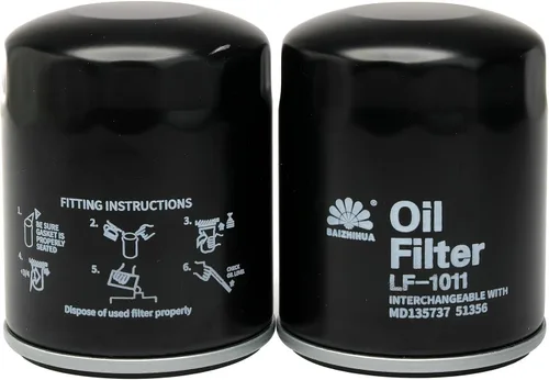 Vista 5 de 4 filtros de aceite BAIZHIHUA 1011 que reemplazan a 2540086, 2540122, 2540006, se adapta a Polaris RZR Ranger 570-1000, Crew Ranger XP 700-1000, ACE
