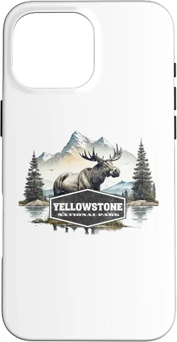 Vista 18 de Yellowstone National Park Case for iPhone 16