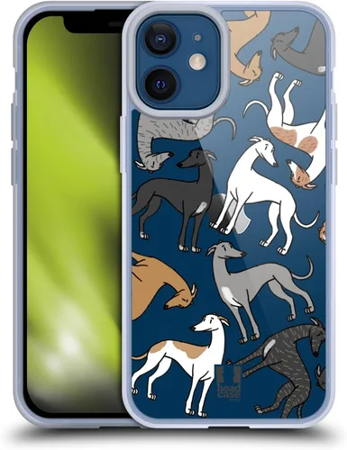 Vista 62 de Head Case Designs Airedale Terrier - Funda de gel suave con 4 patrones de razas de perro [protección de grado militar] compatible con Apple iPhone 7