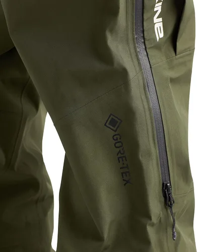 Vista 5 de Dakine Stoker Gore-Tex - Baberos de nieve de 3 capas para esquí, snowboard, color verde turba, talla S