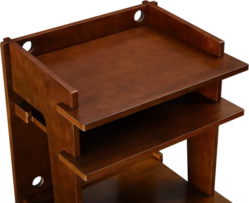Vista 6 de Crosley Furniture Soho - Soporte para tocadiscos Caoba