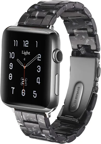 Vista 28 de Bandas para Apple Watch Light House - Correas de resina ligera de moda para iWatch para mujeres y hombres 38mm/40mm/41mm/42mm (Series 11 10)