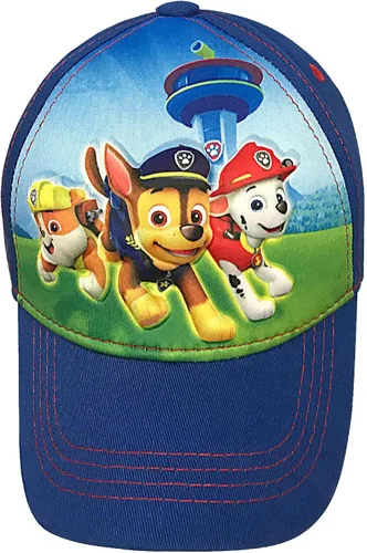 Vista 5 de Nickelodeon Gorra de béisbol para niños de la Patrulla Canina 100 algodón de 2 a 5 años color azul
