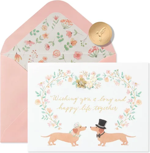 Vista 7 de Papyrus Tarjeta de boda (Warmest Wedding Felicitations)
