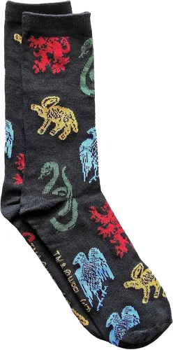 Vista 3 de Hyp Harry Potter Hogwarts - Calcetines para hombre, 2 pares, talla 6-12