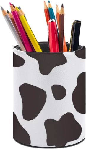 Vista 10 de Organizador de lápices con diseño de bandera de Estados Unidos, lindo portalápices, taza de lápices para escritorio, soporte para brochas