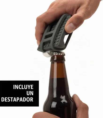Vista 9 de Nite Ize HandleBand - Soporte universal para manillar de bicicleta, color carbón