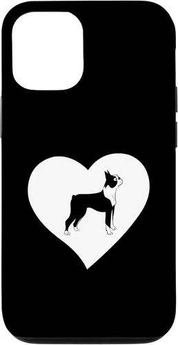 Vista 28 de Boston Terrier Heart Funny Boston Bull Terrier Pet Dog Lover Case for iPhone 17
