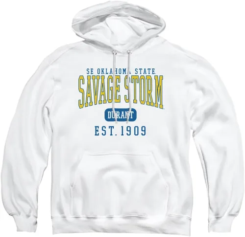 Vista 421 de LOGOVISION Colección de sudaderas con capucha unisex con diseño oficial de Collegiate Est. Date para hombres y mujeres