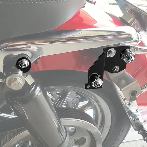 Vista 2 de Kit de Hardware de Acoplamiento Desmontable Compatible con Harley Touring Road King Street Electra Road Glide 1997-2008 Compatible con Touring