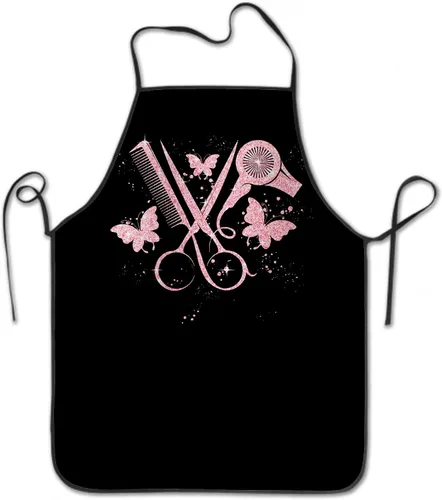 Vista 33 de Delantal divertido para hombres y mujeres, para hornear, jardinería, costura, barbacoa, impermeable, bonitos regalos
