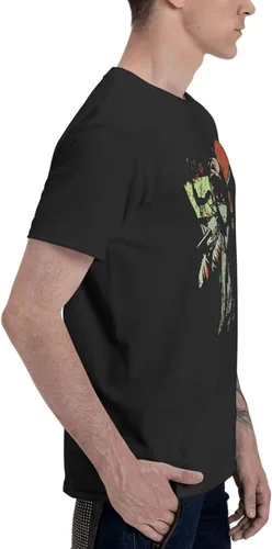 Vista 3 de Anime Angels-of-Death T-Shirt Men's Fashion Round Neck Cotton Shirts Summer Short Sleeve Tee