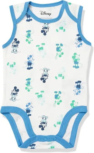 Vista 2 de Tienda Essentials Disney Marvel Star Wars Baby Boys' Sleeveless Bodysuits, Pack of 6