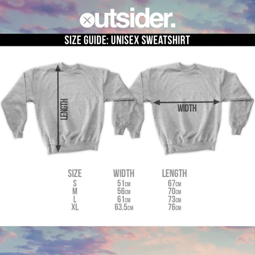 Vista 2 de Outsider. Sudadera unisex para hombre a menos que seas Ashton Irwin I'm Not Interested
