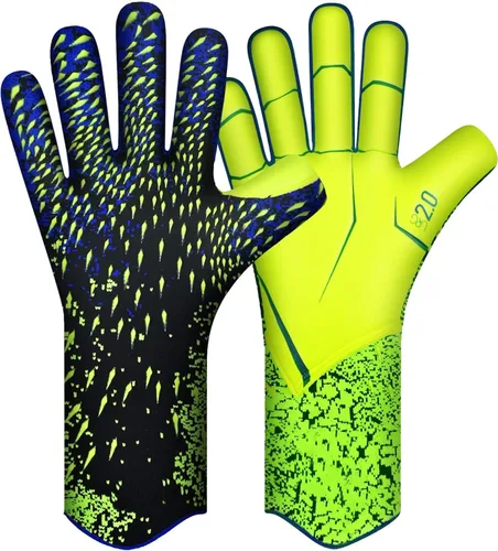 Vista 8 de Guantes de Portero de Fútbol, Guantes de Portero de Fútbol con Agarre Definitivo con Tallas 6/7/8/9/10, Agarre Fuerte, Fútbol Americano