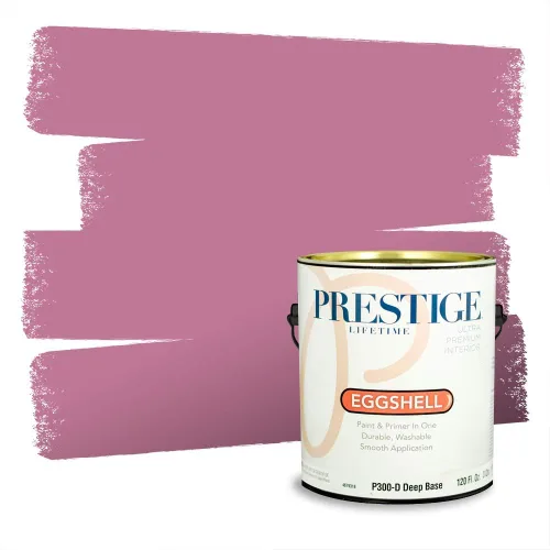 Vista 383 de Prestige Paints Pintura exterior e imprimación en uno, 1 galón, plano, coincidencia comparable de Valspar* Amber Rose*