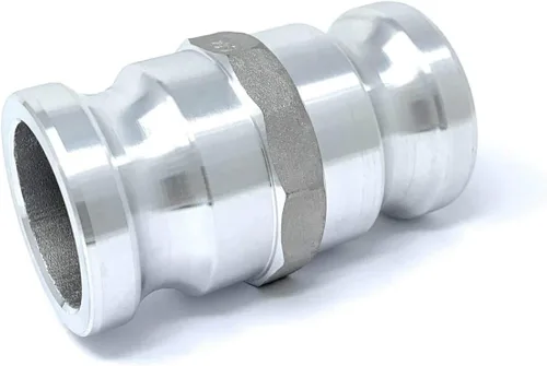 Vista 5 de Gloxco Tipo de aluminio AA leva y ranura de montaje, Camlock macho x Camlock macho (1, 1 "Camlock macho x 1" macho Camlock)