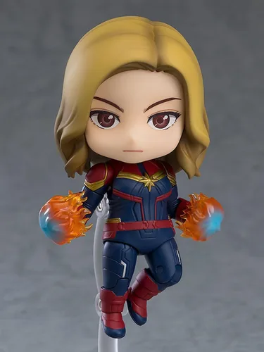 Vista 5 de Buena sonrisa - Nendoroid - Marvel - Vengadores - Capitana Marvel: Edición Héroe DX Ver., Multicolor (G90871)