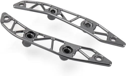 Vista 10 de Accesorios de motocicleta para Yamaha X-MAX 300 (2017-2022) Parabrisas delantero de motocicleta, accesorios de aluminio, hoja decorativa, protector