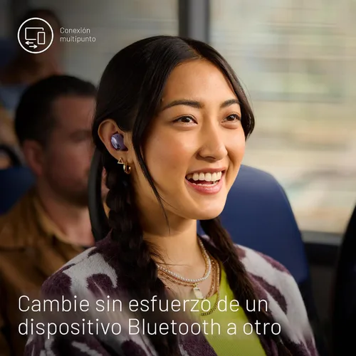 Vista 6 de JBL Live Buds 3 - Auriculares tipo bolígrafo inalámbricos genuinos con cancelación de ruido, 40 horas totales de reproducción, carga inalámbrica, 6