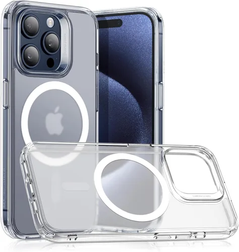 Vista 55 de ESR Funda para iPhone 14 Plus, compatible con MagSafe, protección de grado militar a prueba de golpes, resistente al amarillamiento, funda magnética