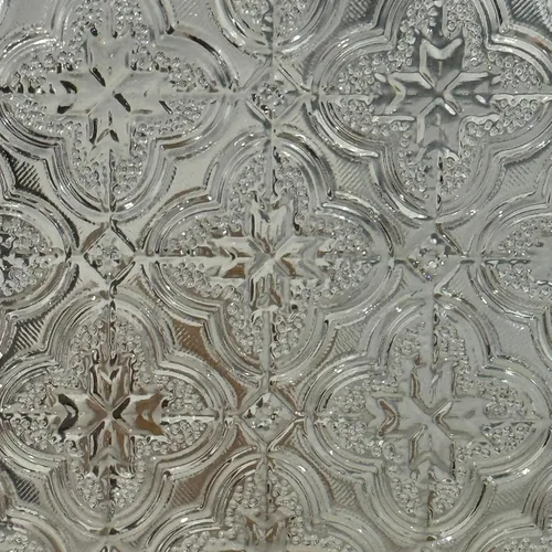 Vista 2 de Película 3D para ventana de vitral, película decorativa de privacidad para ventana de baño, puerta delantera, hogar, bloqueo solar, control