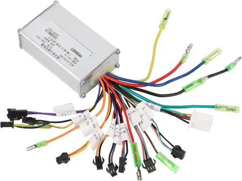 Vista 5 de 36V-48V 350W -500W Controlador de velocidad de motor DC sin escobillas y empuñaduras de acelerador para bicicleta eléctrica, E-Bike Scooter Go Kart
