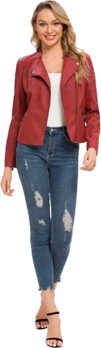 Vista 6 de Fahsyee Women's Slim Trench Coat