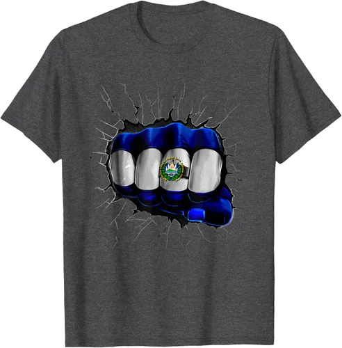 Vista 12 de Camiseta Salvadoreña Bandera de El Salvador