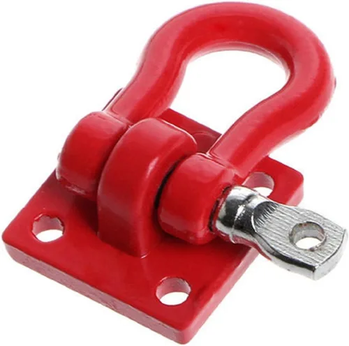 Vista 6 de ShareGoo - Ganchos de metal para remolque de remolque a control remoto, con hebilla, grilletes de cabrestante, accesorios de decoración a control