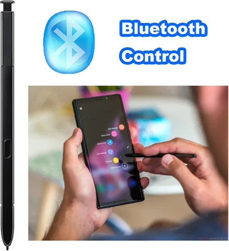 Vista 5 de Galaxy Note 9 - Lápiz capacitivo con función Bluetooth Note 9, repuesto para Samsung Galaxy Note 9 N960, todas las versiones S Pen (negro medianoche)