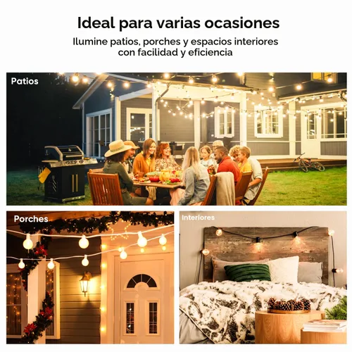 Vista 7 de TREATLIFE Enchufe de atenuación con control remoto inalámbrico de 100 pies, resistencia a la intemperie IP44, atenuador al aire libre para luces