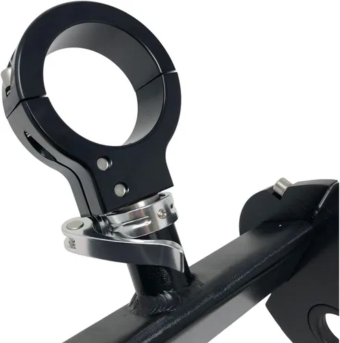 Vista 7 de Monster Tower Wakeboard Wakesurf Rack con soporte retráctil - liberación rápida, ajuste universal, rotación de 360°, parachoques de goma, cable
