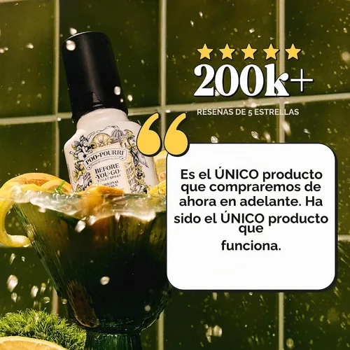 Vista 3 de Poo-Pourri Before-You-go Toilet Spray, 2 Fl Oz, Original Citrus Scent, 2 Fl Oz